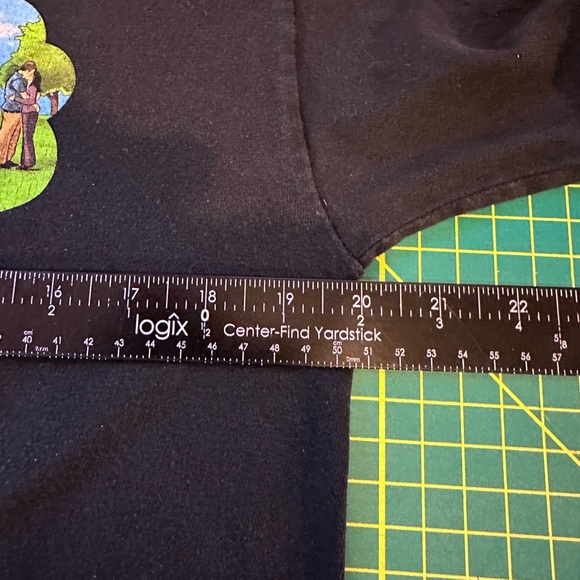 Fall Out Boy 2006 black Clouds t shirt M - Picture 7 of 9